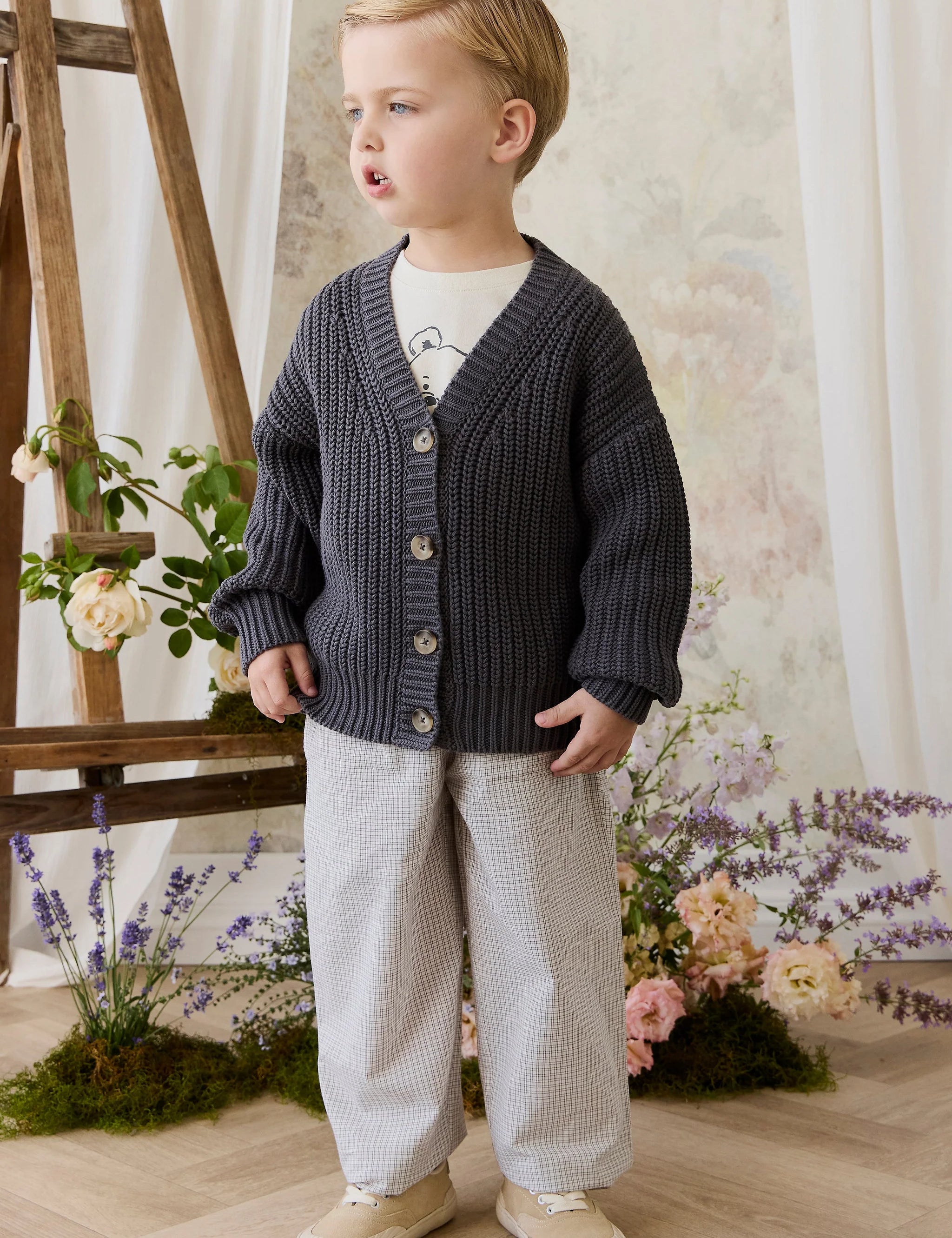 Jamie Kay River Cardigan - Stormy