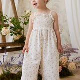 Jamie Kay Organic Cotton Arabella Jumpsuit - Juniper Fields Blue