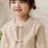 Jamie Kay Josephine Cardigan - Light Oatmeal Marle