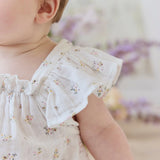 Jamie Kay Organic Cotton Muslin Harriet Playsuit - Ayla Whisper