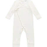 Jamie Kay Organic Cotton Estelle Onepiece - Sweet Heart Pointelle Parchment