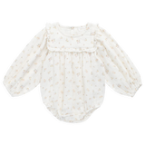 Jamie Kay Organic Cotton Muslin Frances Playsuit-Ayla Whisper