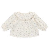 Jamie Kay Organic Cotton Nathalie Blouse - Juniper Fields Blue
