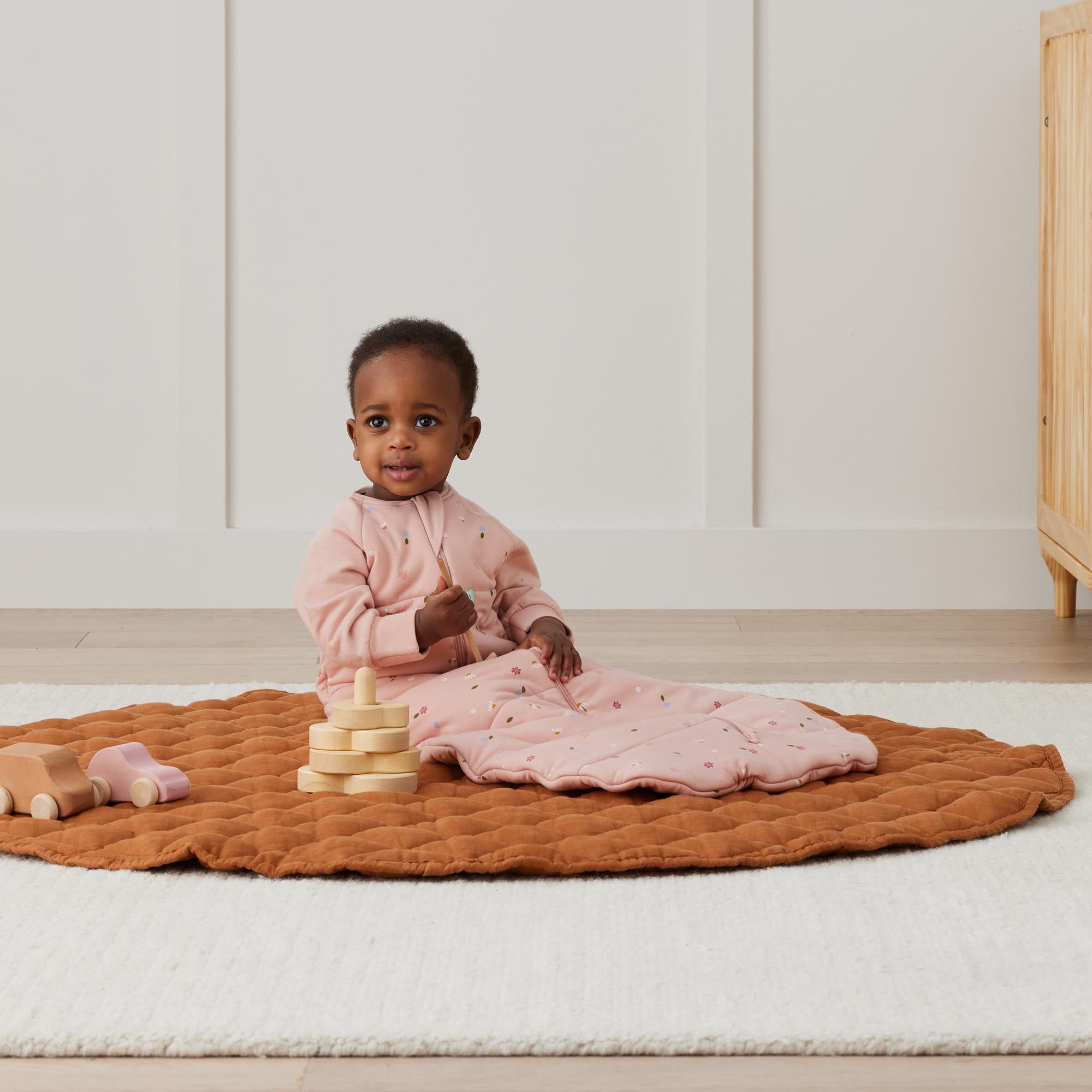 ergoPouch Jersey Sleeping Bag - Daisies | Tog 3.5