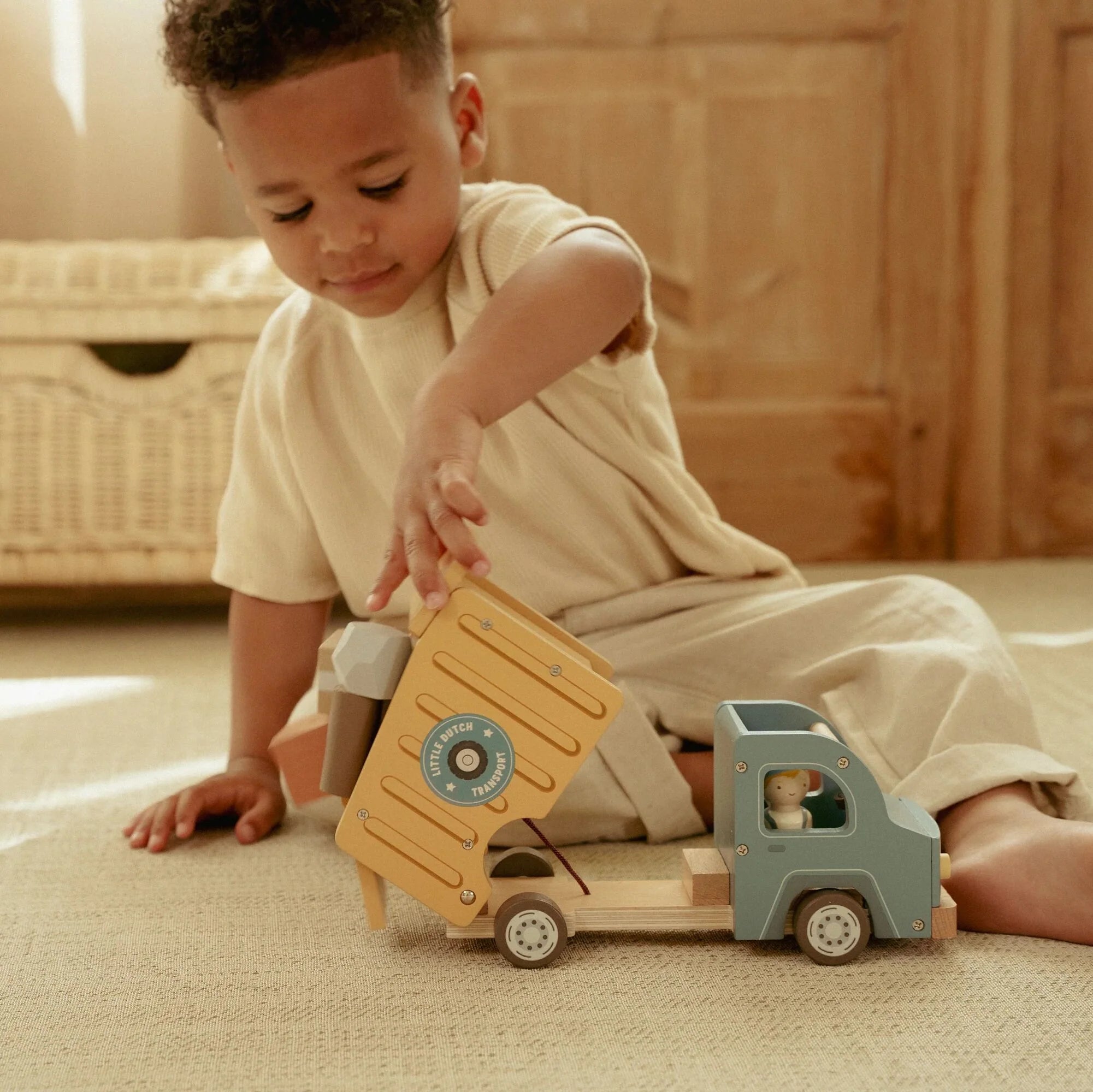Wooden Dump Truck