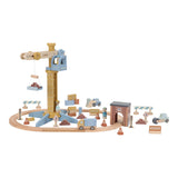 Crane Set Train Track