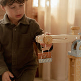 Crane Set Train Track