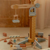 Crane Set Train Track