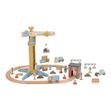 Crane Set Train Track
