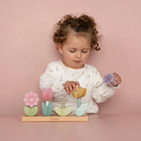 Wooden Stacking Flower Puzzle