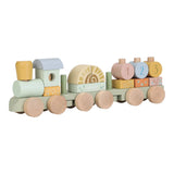 Wooden Block Train