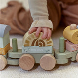 Wooden Block Train