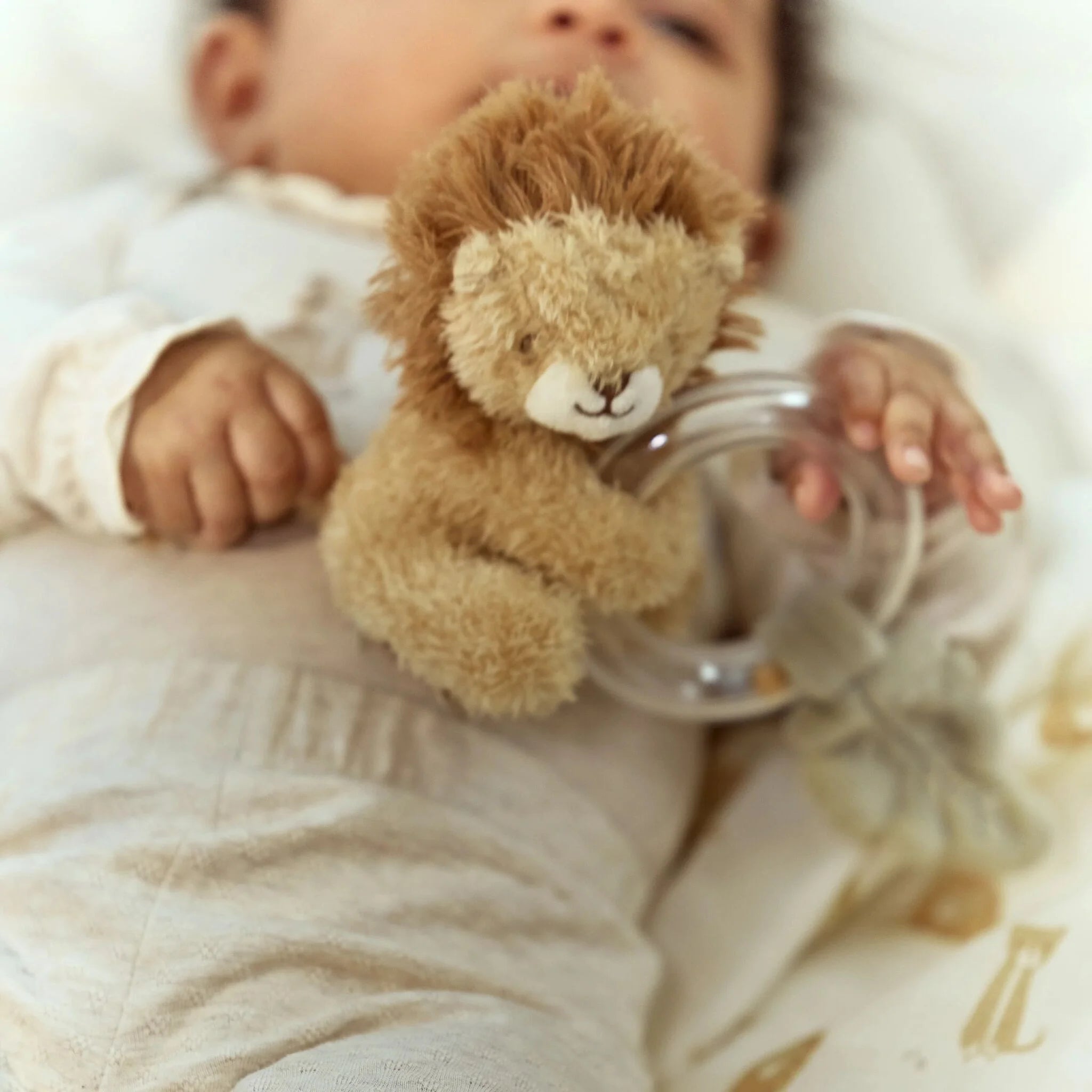 Ring Rattle Lion