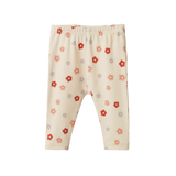 Leggings - Petite Flora Stamp Print