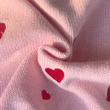 Heart Tie Up Cardigan ✿ Berry