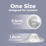 Silver Nursing Cups