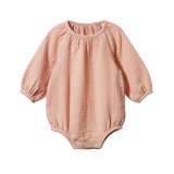 Meadow Bodysuit Muslin - Rose Dust