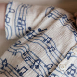 Monty Suit Muslin - Rhythm Print