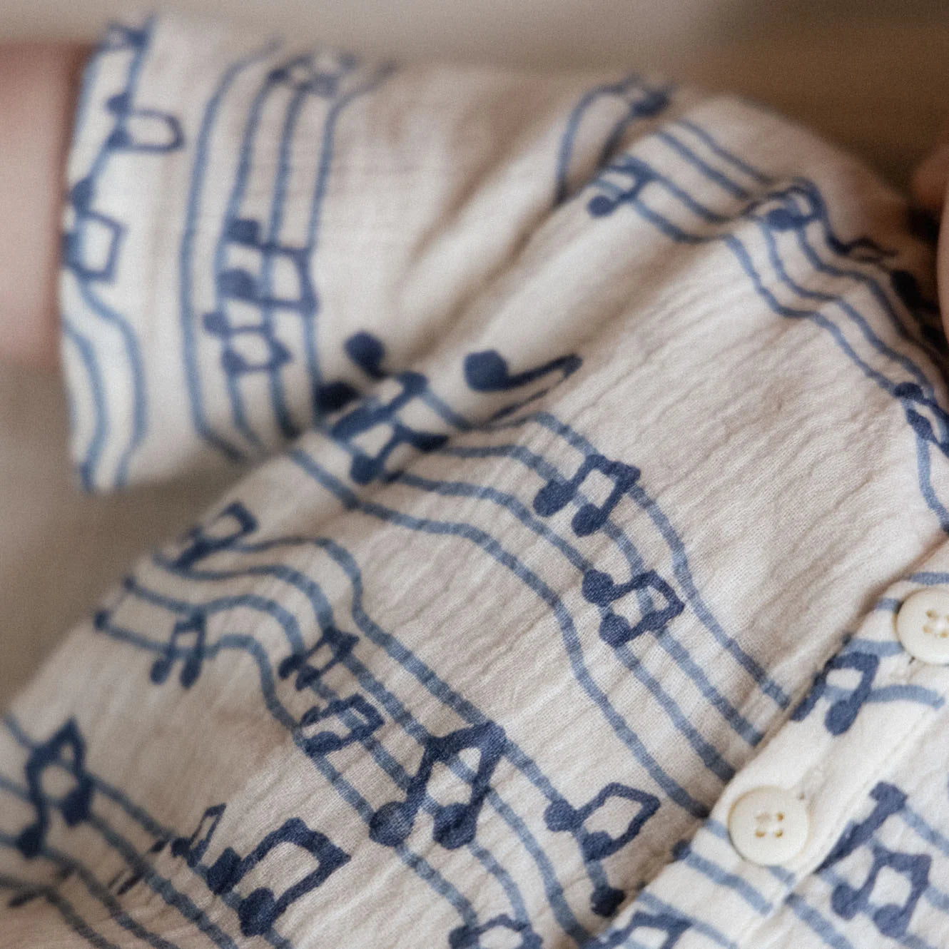 Monty Suit Muslin - Rhythm Print