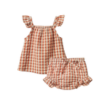 Petal Set - Dandelion Gingham