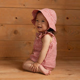 Petal Set - Red Gingham