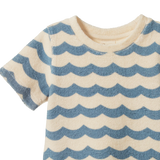 River Tee Terry - Waves Print