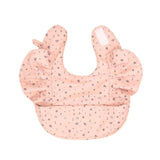 Recycled Frills Bib - Leaves