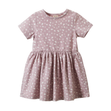 Saturday Dress - Dandelion Lilac Print