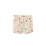 Selby Shorts - Petite Flora Stamp Print