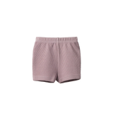 Selby Waffle Shorts - Lilac