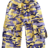 Camo Cargo Pant ✿ Ultraviolet