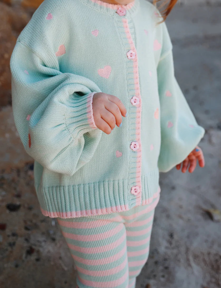 Heart Cardigan ✿ Garden Party