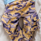 Camo Cargo Pant ✿ Ultraviolet