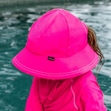 Ponytail Beach Bucket Hat - Candy