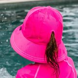 Ponytail Beach Bucket Hat - Candy
