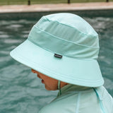 Kids Beach Bucket Hat - Aqua