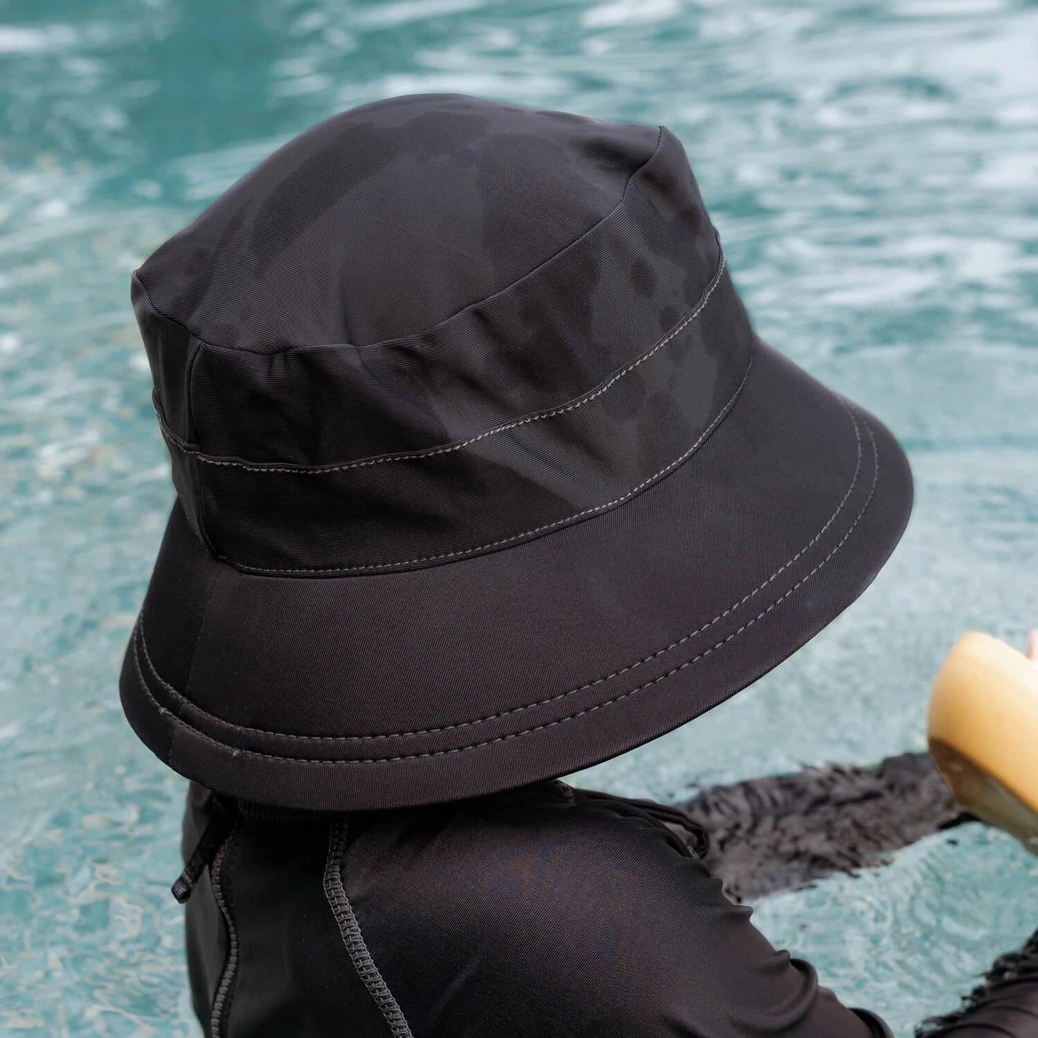 Kids Beach Bucket Hat - Slate