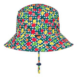 Classic Swim Bucket Beach Hat - Fruity