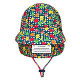 Swim Legionnaire Flap Beach Hat - Fruity
