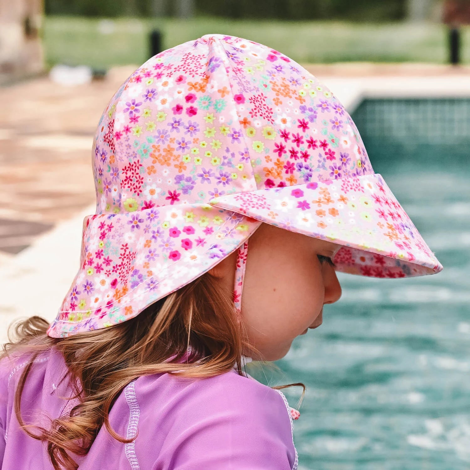 Bedhead Swim Legionnaire Flap Beach Hat - Isla