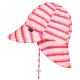 Swim Legionnaire Flap Beach Hat - Pearl