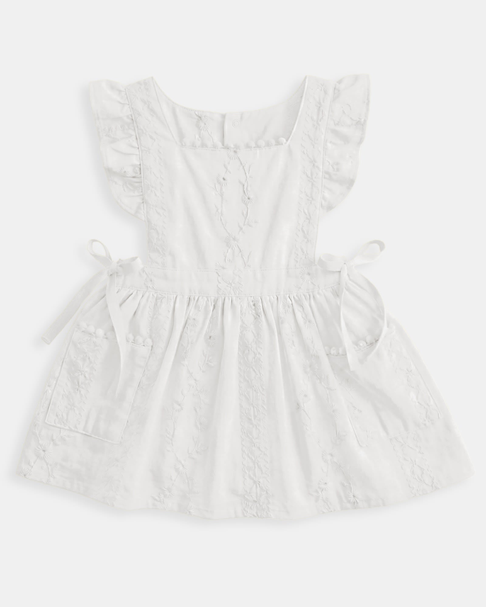 Baby Pinafore Florence Vanilla