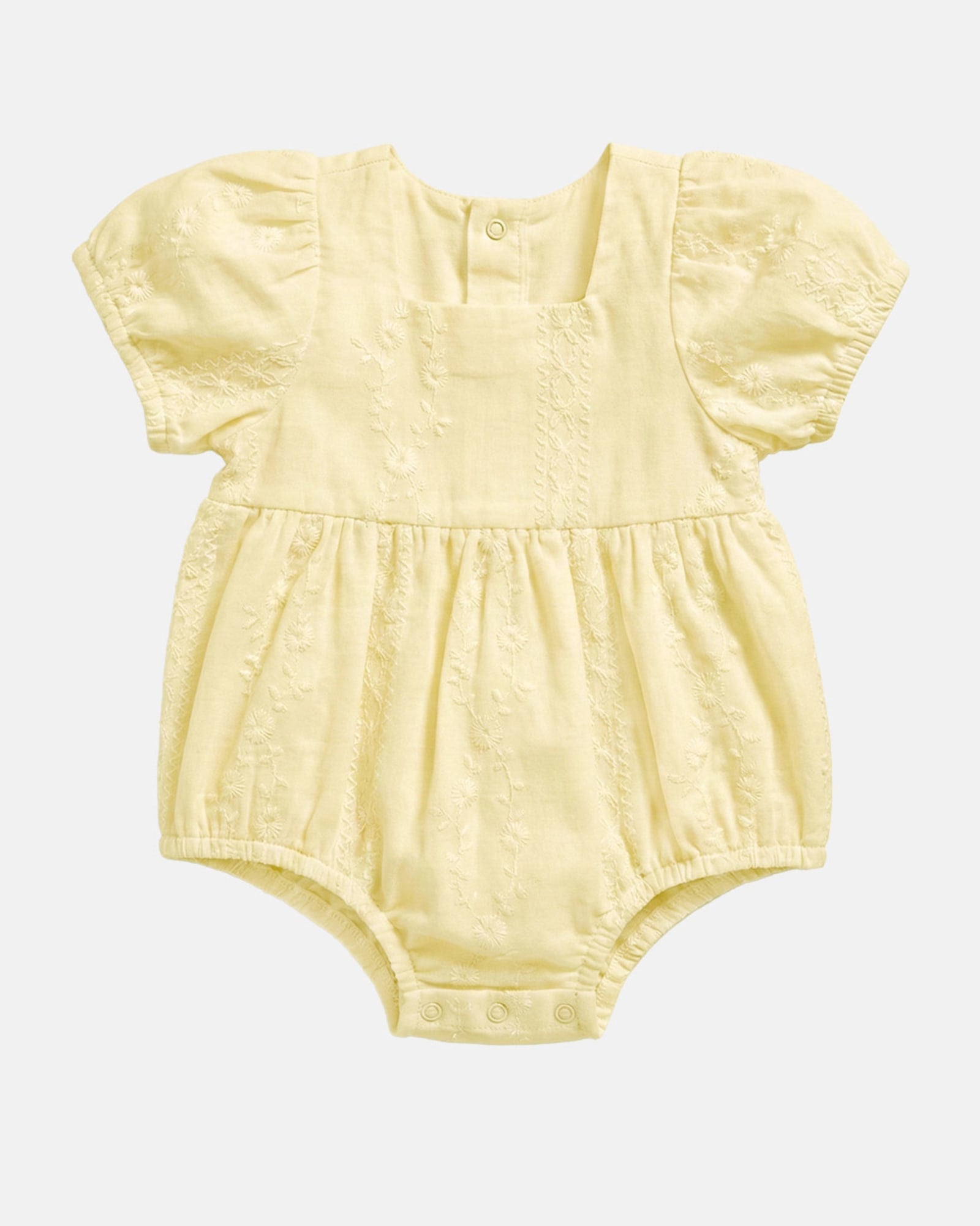 Baby Romper Florence Lemon
