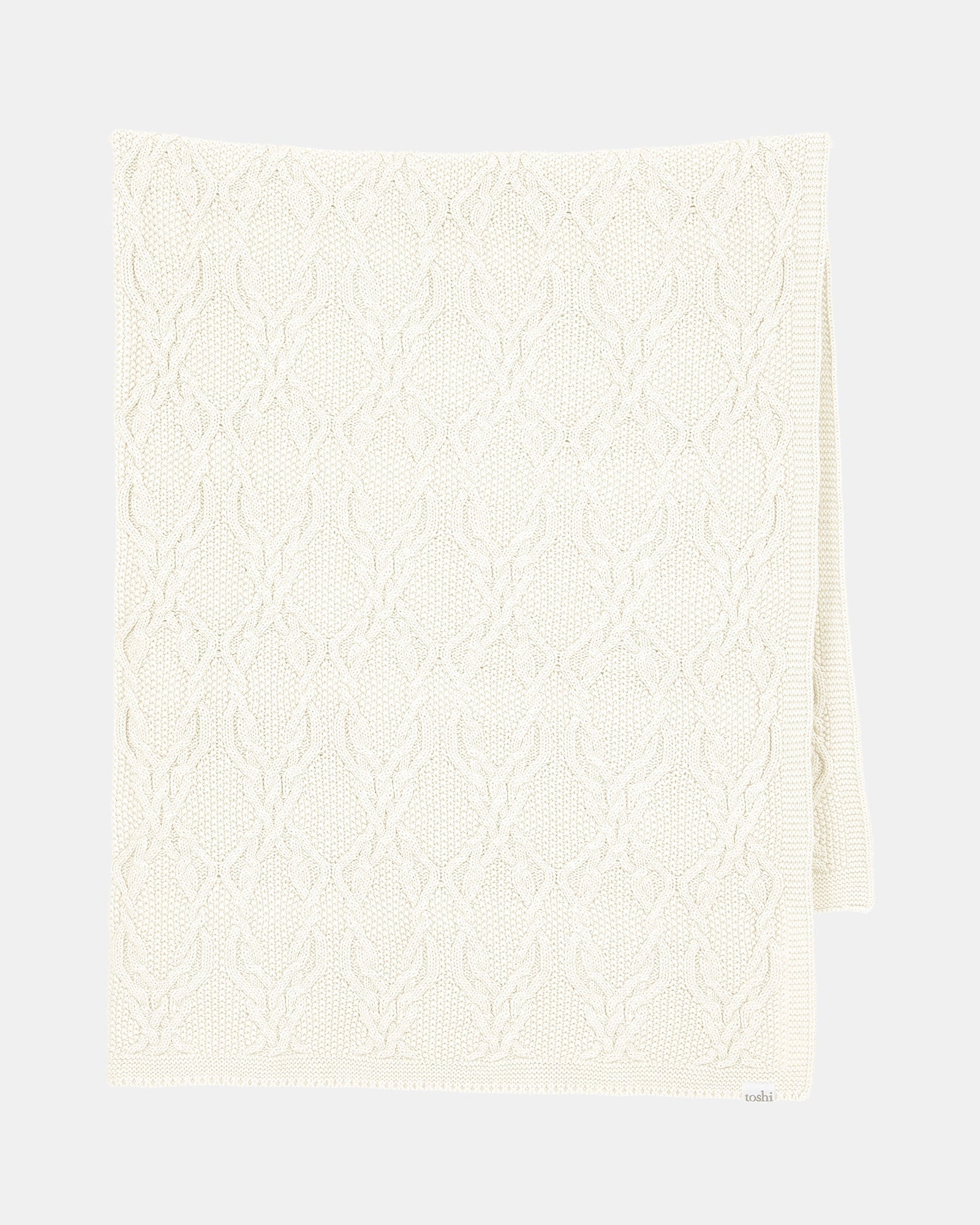 Organic Blanket Bowie Cream