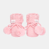 Organic Booties Yummy Misty Rose