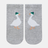 Toshi Organic Socks Ankle Jacquard - Lucie Goosie