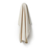 Organic Stripe Rib Bunny Rug - Oatmeal