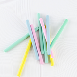 Silicone Straw Set: Dinosaur