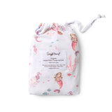 Bassinet Sheet / Change Pad Cover - Mermaid