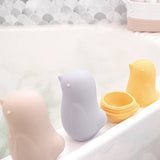 Silicone Squeezy Bath Birds- 3 Pack